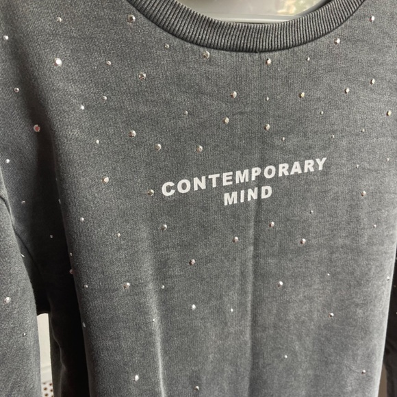 Zara Women Faded-effect dress with slogan 1131/938 - Picture 7 of 7